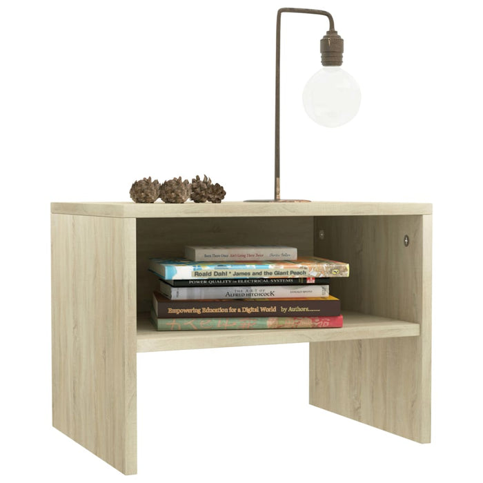 Noptiere, 2 buc., stejar sonoma, 40x30x30 cm, lemn prelucrat - WALTI WALTI