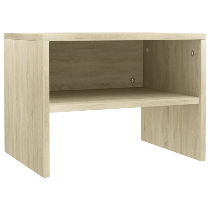 Noptiere, 2 buc., stejar sonoma, 40x30x30 cm, lemn prelucrat - WALTI WALTI