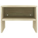 Noptiere, 2 buc., stejar sonoma, 40x30x30 cm, lemn prelucrat - WALTI WALTI