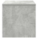 Noptieră, gri beton, 40x30x30 cm, lemn prelucrat - WALTI WALTI