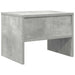 Noptieră, gri beton, 40x30x30 cm, lemn prelucrat - WALTI WALTI