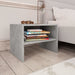 Noptiere, 2 buc., gri beton, 40x30x30 cm, lemn prelucrat - WALTI WALTI