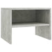 Noptiere, 2 buc., gri beton, 40x30x30 cm, lemn prelucrat - WALTI WALTI