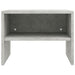 Noptiere, 2 buc., gri beton, 40x30x30 cm, lemn prelucrat - WALTI WALTI