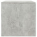 Noptiere, 2 buc., gri beton, 40x30x30 cm, lemn prelucrat - WALTI WALTI