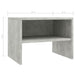 Noptiere, 2 buc., gri beton, 40x30x30 cm, lemn prelucrat - WALTI WALTI
