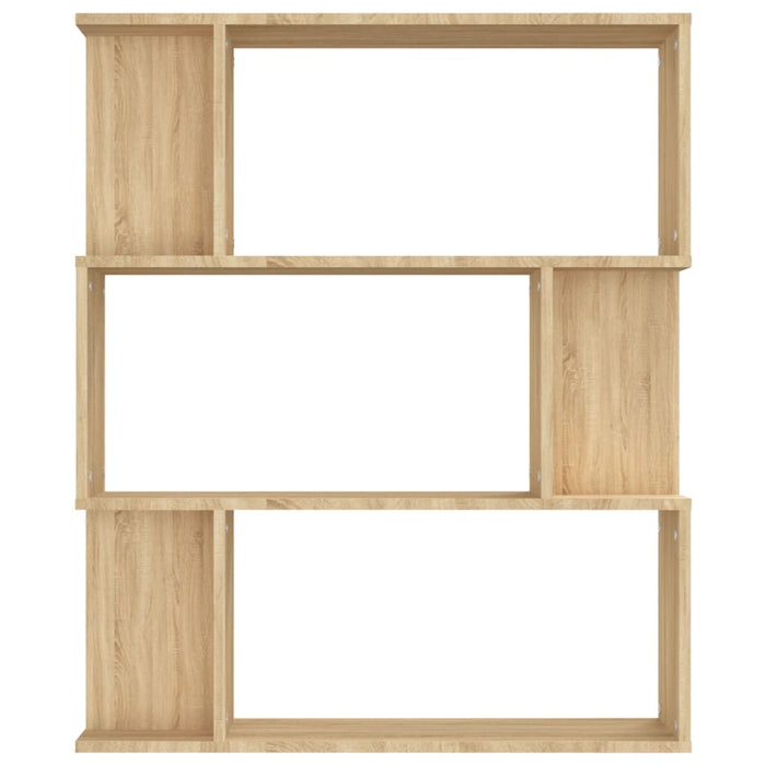 Bibliotecă/Separator, stejar sonoma, 80x24x96 cm lemn prelucrat WALTI