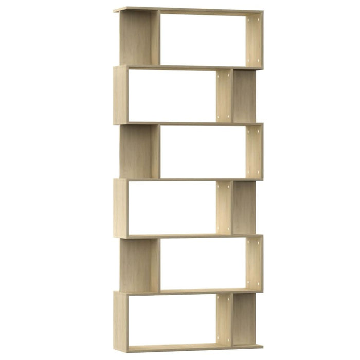 Bibliotecă/Separator, stejar sonoma 80x24x192 cm lemn prelucrat - WALTI WALTI