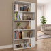 Bibliotecă/Separator cameră, alb, 80x24x159 cm, lemn prelucrat - WALTI WALTI