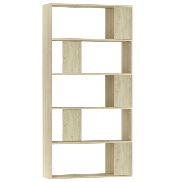 Bibliotecă/Separator, stejar sonoma 80x24x159 cm lemn prelucrat - WALTI WALTI