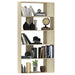 Bibliotecă/Separator, stejar sonoma 80x24x159 cm lemn prelucrat - WALTI WALTI