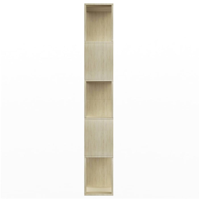 Bibliotecă/Separator, stejar sonoma 80x24x159 cm lemn prelucrat - WALTI WALTI