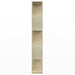 Bibliotecă/Separator, stejar sonoma 80x24x159 cm lemn prelucrat - WALTI WALTI
