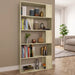 Bibliotecă/Separator, stejar sonoma 80x24x159 cm lemn prelucrat - WALTI WALTI