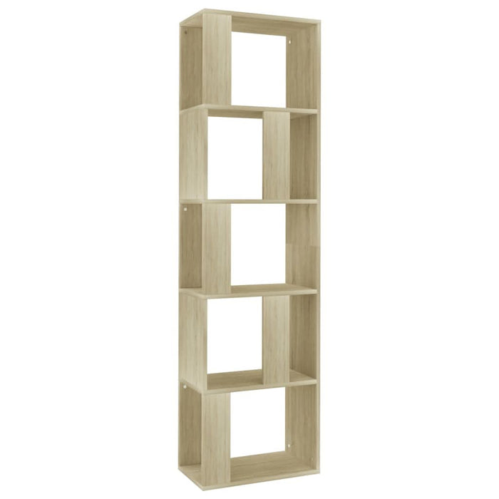 Bibliotecă/Separator, stejar sonoma 45x24x159 cm lemn prelucrat - WALTI WALTI