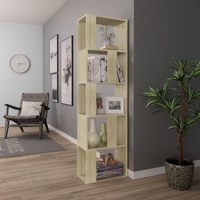 Bibliotecă/Separator, stejar sonoma 45x24x159 cm lemn prelucrat - WALTI WALTI