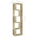 Bibliotecă/Separator, stejar sonoma 45x24x159 cm lemn prelucrat - WALTI WALTI