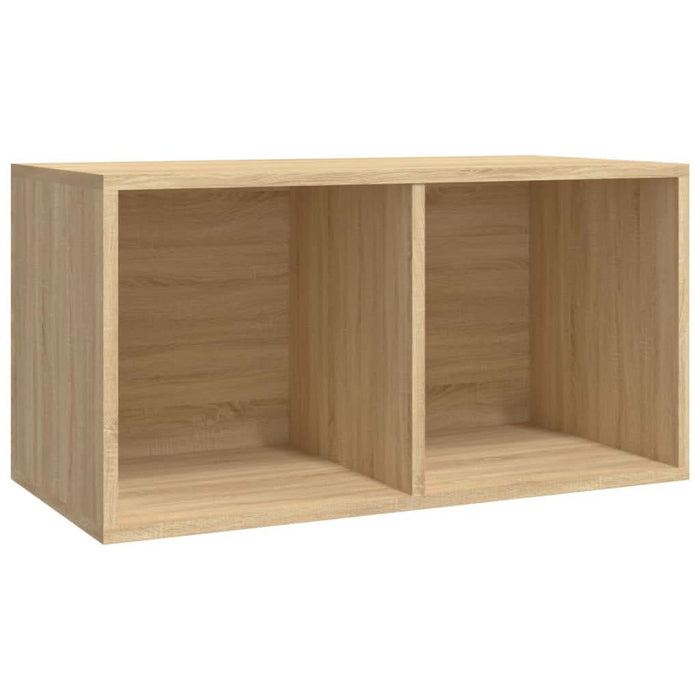 Cutie de depozitare viniluri, stejar sonoma, 71x34x36 cm, lemn - WALTI WALTI