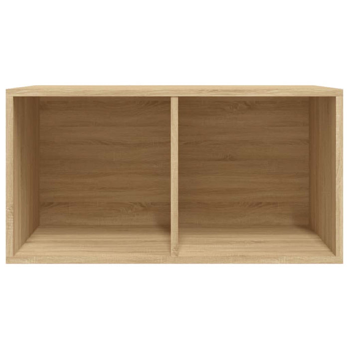 Cutie de depozitare viniluri, stejar sonoma, 71x34x36 cm, lemn - WALTI WALTI