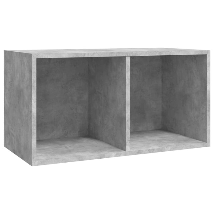 Cutie de depozitare viniluri, gri, 71x34x36 cm, lemn compozit - WALTI WALTI