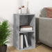 Cutie de depozitare viniluri, gri, 71x34x36 cm, lemn compozit - WALTI WALTI