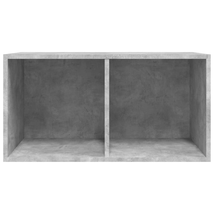 Cutie de depozitare viniluri, gri, 71x34x36 cm, lemn compozit - WALTI WALTI
