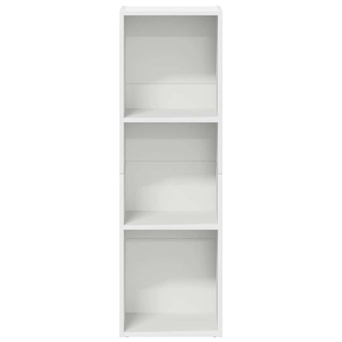 Bibliotecă/Dulap TV, alb, 36x30x114 cm, lemn prelucrat - WALTI WALTI
