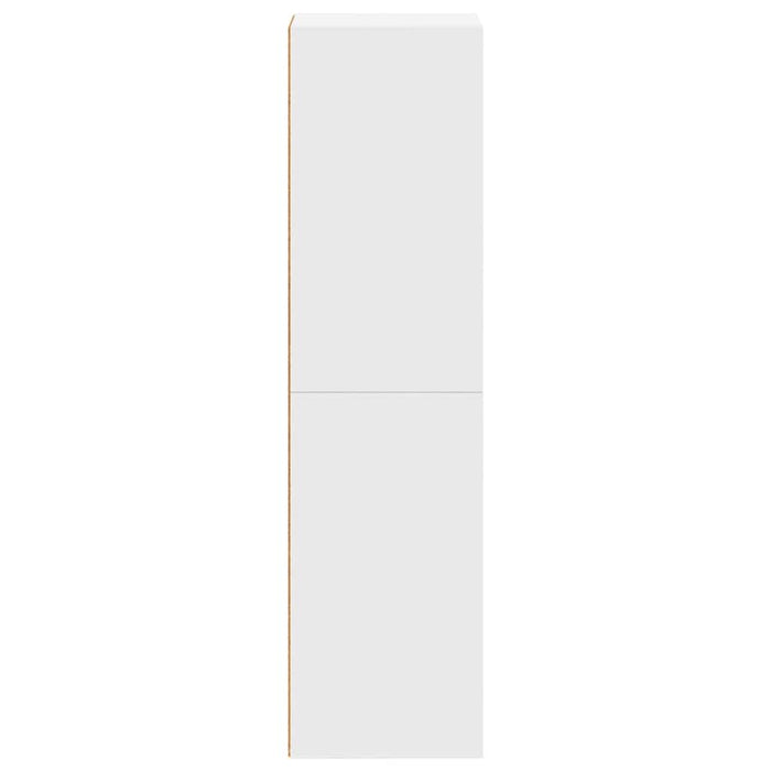 Bibliotecă/Dulap TV, alb, 36x30x114 cm, lemn prelucrat - WALTI WALTI