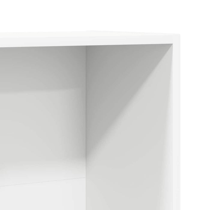 Bibliotecă/Dulap TV, alb, 36x30x114 cm, lemn prelucrat - WALTI WALTI