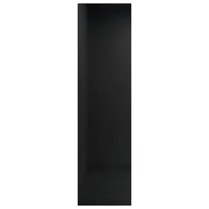 Bibliotecă/Comodă TV, negru extralucios, 36x30x114 cm, PAL WALTI