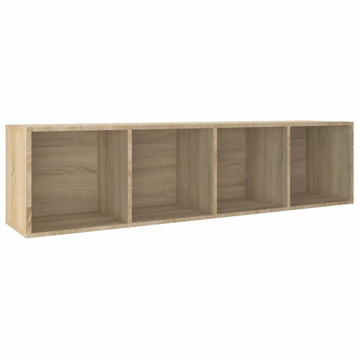 Bibliotecă/Dulap TV, stejar sonoma, 36x30x143 cm lemn prelucrat WALTI