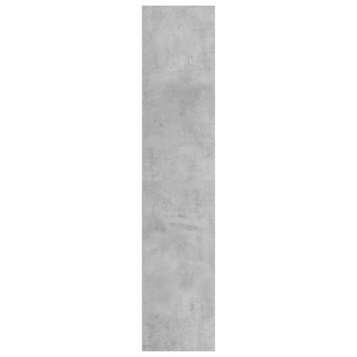 Bibliotecă/Dulap TV, gri beton, 36x30x143 cm, lemn prelucrat - WALTI WALTI