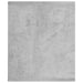 Bibliotecă/Dulap TV, gri beton, 36x30x143 cm, lemn prelucrat - WALTI WALTI
