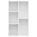 Bibliotecă/Dulap, alb, 50x25x80 cm, lemn prelucrat - WALTI WALTI
