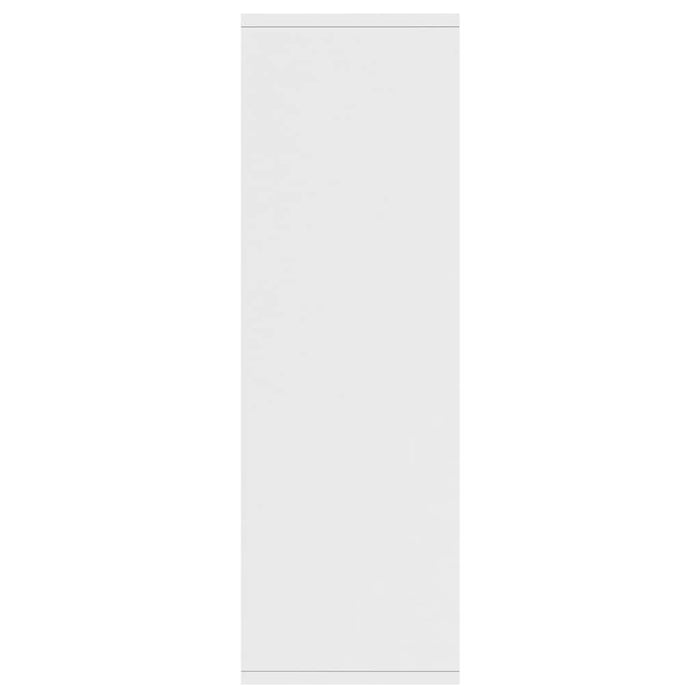 Bibliotecă/Dulap, alb, 50x25x80 cm, lemn prelucrat - WALTI WALTI