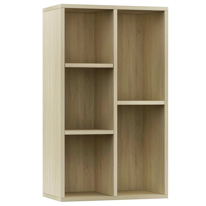 Bibliotecă/Dulap, stejar sonoma, 50x25x80 cm, lemn prelucrat - WALTI WALTI
