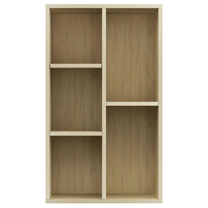 Bibliotecă/Dulap, stejar sonoma, 50x25x80 cm, lemn prelucrat - WALTI WALTI