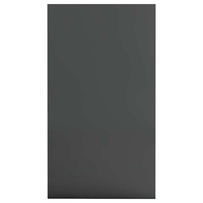 Bibliotecă/Servantă, gri extralucios, 50x25x80 cm, PAL WALTI