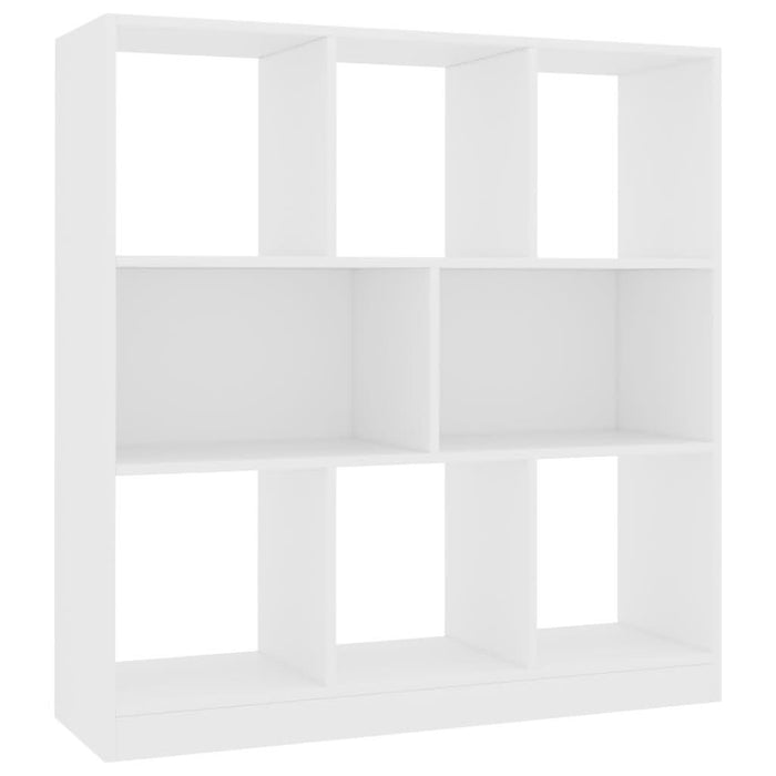 Bibliotecă, alb, 97,5x29,5x100 cm, lemn prelucrat - WALTI WALTI