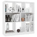 Bibliotecă, alb, 97,5x29,5x100 cm, lemn prelucrat - WALTI WALTI