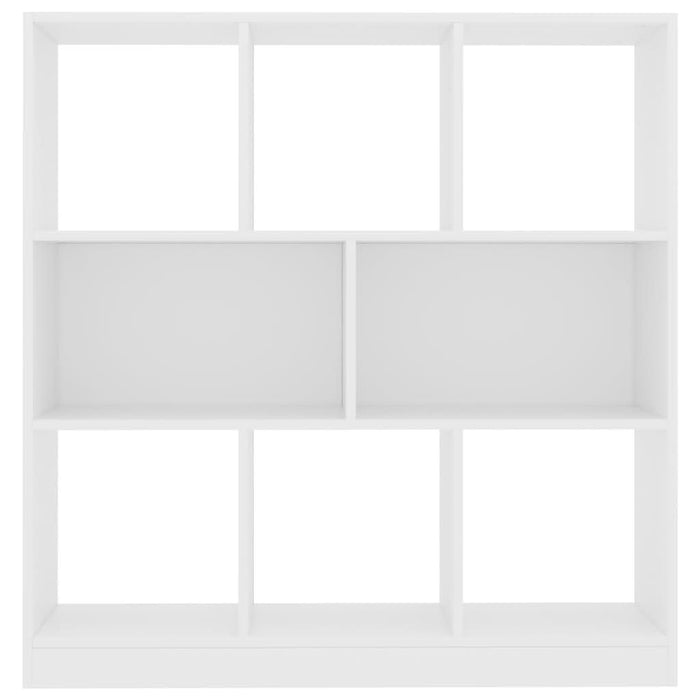 Bibliotecă, alb, 97,5x29,5x100 cm, lemn prelucrat - WALTI WALTI