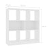 Bibliotecă, alb, 97,5x29,5x100 cm, lemn prelucrat - WALTI WALTI
