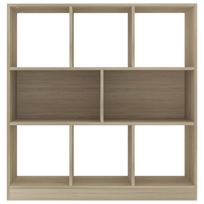 Bibliotecă, stejar sonoma, 97,5x29,5x100 cm, lemn prelucrat - WALTI WALTI