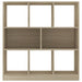 Bibliotecă, stejar sonoma, 97,5x29,5x100 cm, lemn prelucrat - WALTI WALTI