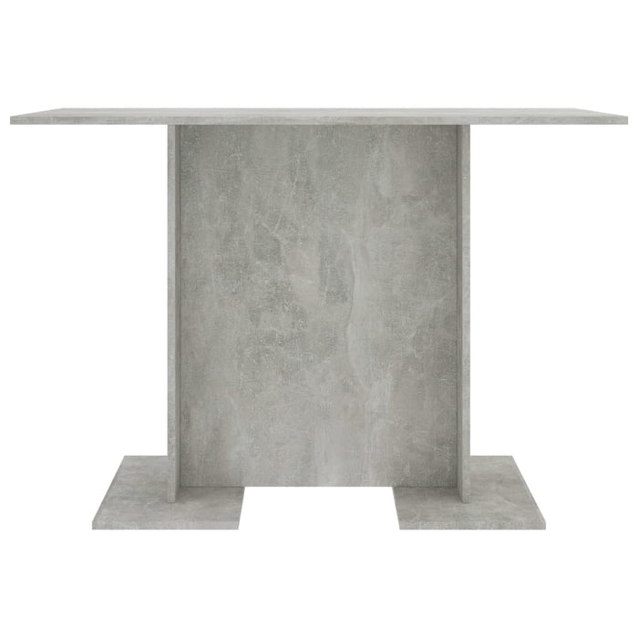 Masă de bucătărie, gri beton, 110x60x75 cm, lemn prelucrat - WALTI WALTI