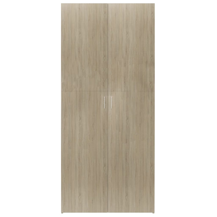 Pantofar, stejar sonoma, 80x35,5x180 cm, lemn prelucrat - WALTI WALTI