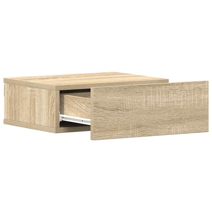 Noptiere suspendate, 2 buc., stejar sonoma, 40x30x15 cm - WALTI WALTI