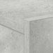 Noptieră suspendată, gri beton, 40x30x15 cm, lemn prelucrat - WALTI WALTI