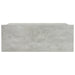 Noptiere suspendate 2 buc. gri beton 40x30x15 cm lemn prelucrat - WALTI WALTI