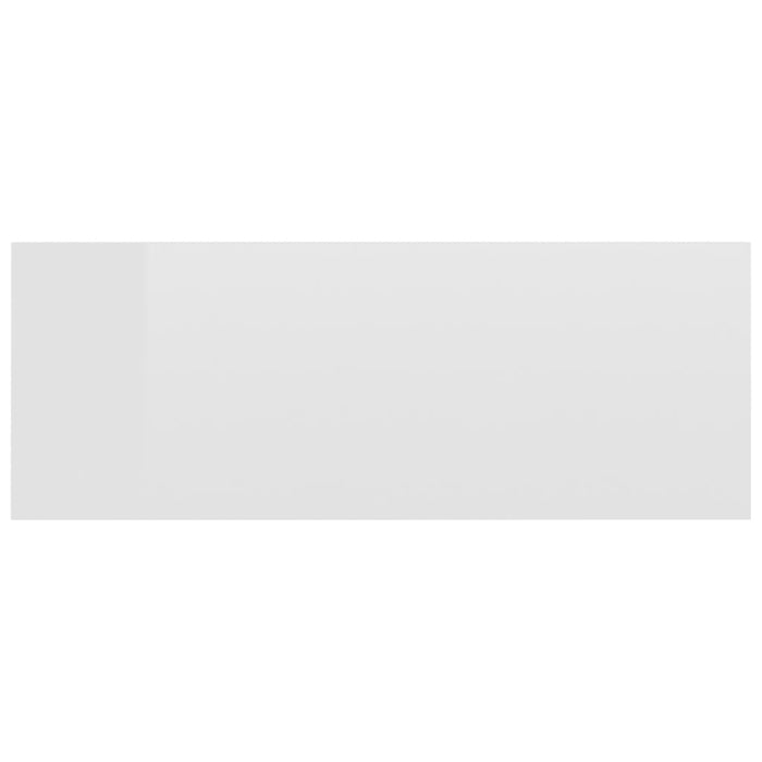 Noptiere suspendate, 2 buc., alb extralucios, 40x30x15 cm - WALTI WALTI